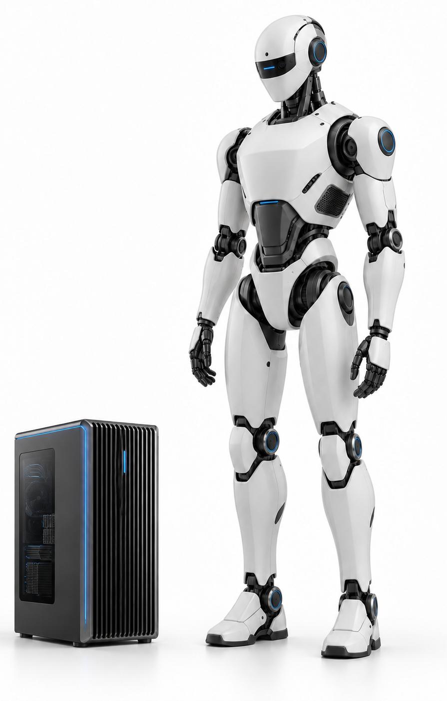 ThinkNative AI Station 与人形机器人